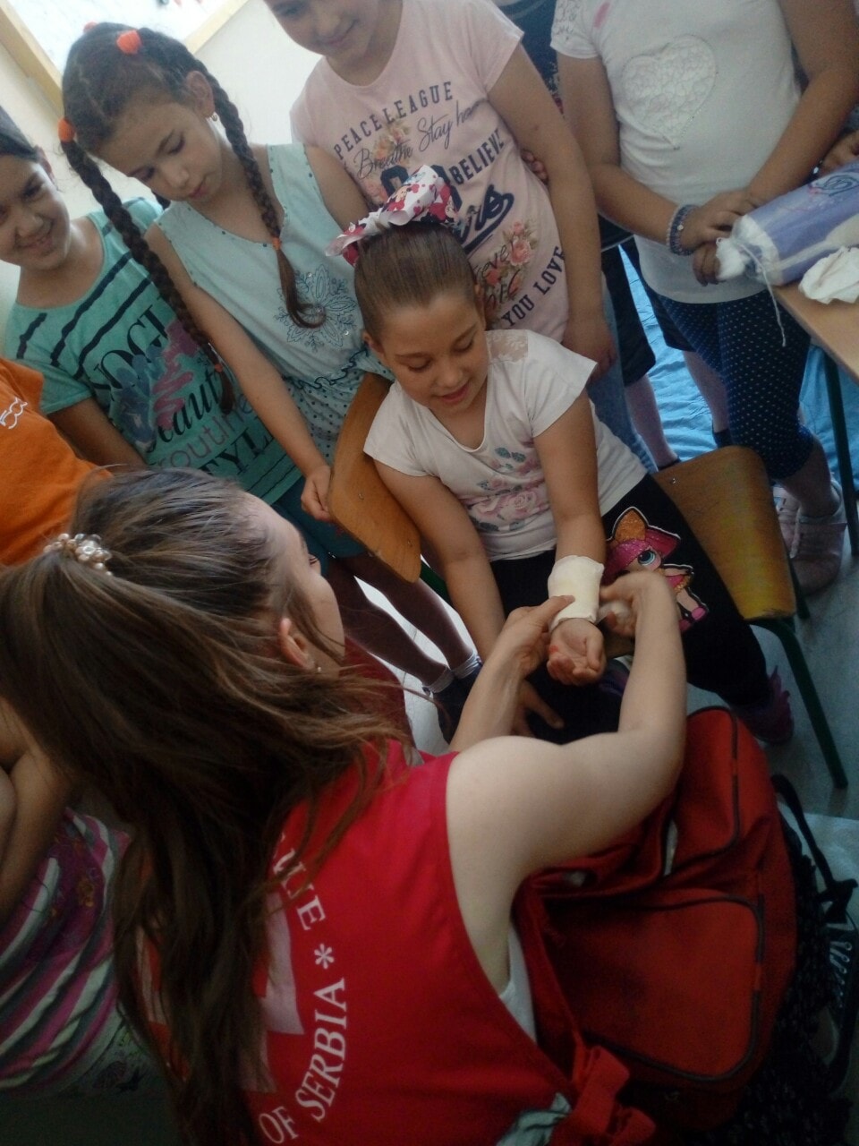 Прва помоћ у ОШ ,,Љубиша Урошевић“